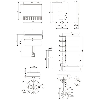 Gestion de files dattente avec SignalSET sans fil, kit alim. 230V