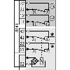 Int.de séc. Verr. mécanique/Déverr. 24Vac/dc 2O+2O, 3xM20