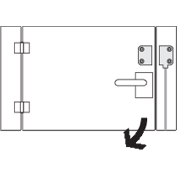 Int.de séc. magnétique codé (sans act.) ASi-SaW, M12 4P+C2m gauche Int.de séc. magnétique codé (sans act.) ASi-SaW, M12 4P+C2m gauche-Lire la description