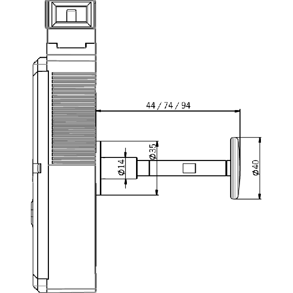 Interrupteur de sécurité à codage par transpondeur CTP-AP, M12 8P Interrupteur de sécurité à codage par transpondeur CTP-AP, M12 8P-Lire la description