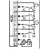 Int.de séc. Verr. 24Vac/dc/Déverr. mécanique 2O+2F rupt. lente, 3xM20
