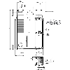 Int.de séc. Verr. 24Vac/dc/Déverr. mécanique 2O+2F rupt. lente, 3xM20 Int.de séc. Verr. 24Vac/dc/Déverr. mécanique 2O+2F rupt. lente, 3xM20