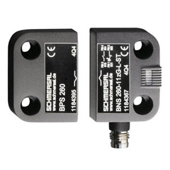 Int.de séc. magnétique codé (sans act.) Led, 2NF+1NO, M08 6P gauche-Leggi tutto