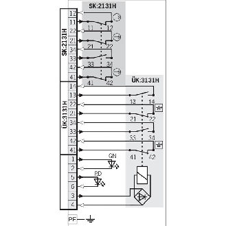 Interrupteur de sécurité à interverrouillage électrique 24Vdc-Lire la description