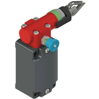 Interrupteur de sécurité à câble avec réarmement pour arrêts simples 1NO+1NF rupture lente, 1xM20 - FD 3384-M2-Lire la description