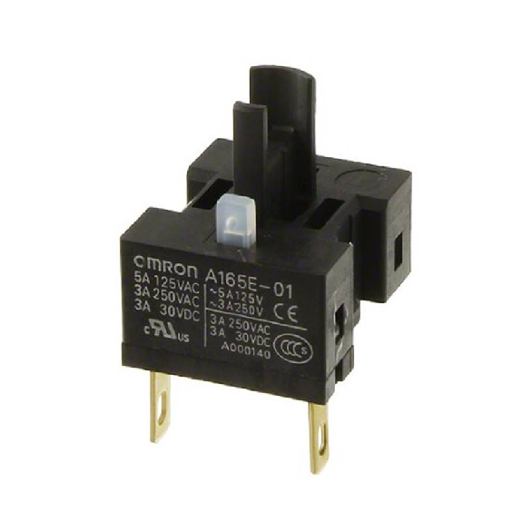 Élément de contact lumineux SPST-NF, pour bouton arrêt urgence Ø30mm-Lire la description