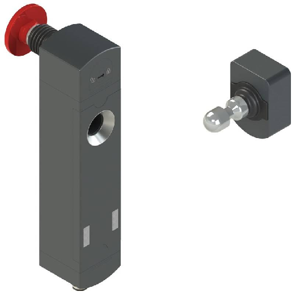 Int.de séc. RFID avec électroaimant avec verrouillage, 24Vdc Int.de séc. RFID avec électroaimant avec verrouillage, 24Vdc-Lire la description