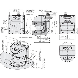 Scrutateur S3000 Expert, P=4m, Angle 190°, 32 champs-Lire la description