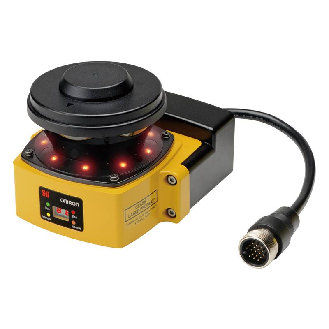 Scrutateur laser OS32C portées sécu 3m avert 10m sortie câble arrière-Lire la description
