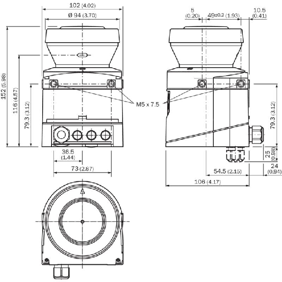 Scrutateur S300 Expert, P=3m, Angle 270°, 48 champs-Lire la description