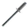 Rivet tête plate aluminium/acier  "ASD4816" de 4.8 x 16 m/m