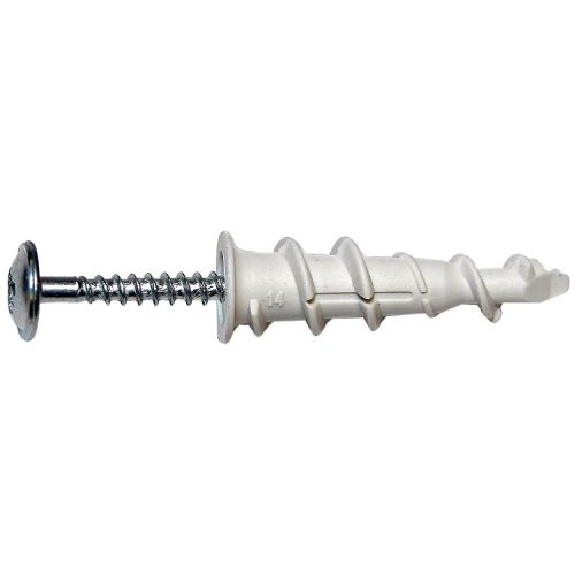 Boite de 200 chevilles DRILL nylon TP12 10x30mm - 061630 Boite de 200 chevilles DRILL nylon TP12 10x30mm - 061630-Lire la description