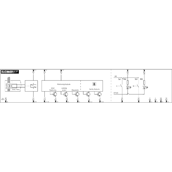 Interrupteur de sécurité à codage par transpondeur CTP-AP, M23-Lire la description