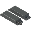 Int.de séc. magnétique codé (B01F), P5mm, 1NF+1NO, câble 1m