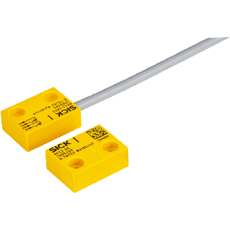 Int. de sécurité sans contact REED 2NO, câble 5m PVC-Lire la description