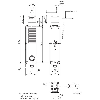 Int.de séc. Verr. 24Vdc/Déverr. mécanique, 2NF/1NF, M12 8P