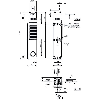 Interrupteur de sécurité 2 sorties semiconducteurs / M12 8P