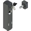 Interrupteur de sécurité avec verrouillage et technologie RFID, 24Vdc, Connecteur M12 axial à 12 pôles - NS D4ST1SMK-F41