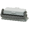 Embase encastrée B16-BA6-D40-DD72 H29mm avec couvercle aliminium