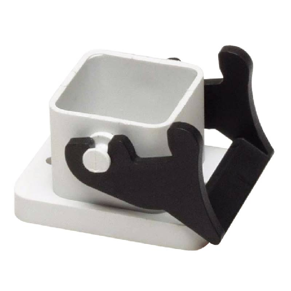 Embase encastrée A3-A4-A5-D7-D8 H24mm en plastique-Leggi tutto