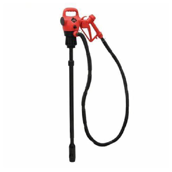 Pompe à gasoil 18L/min avec canne télescopique Pompe à gasoil 18L/min avec canne télescopique-Lire la description