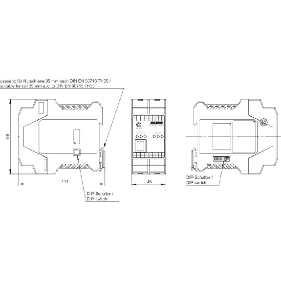 Module dinterface EKS PROFINET modulaire-Lire la description