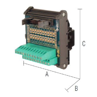 Module d’interface passive (Câble plat / 10 bornes)-Lire la description