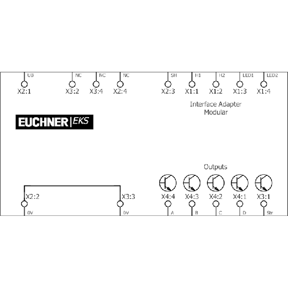 Module d'analyse EKS LIGHT avec interface parallèle 4 bits-Lire la description