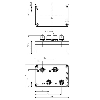 Emetteur universel sans fil 868.3 MHz 4 voies