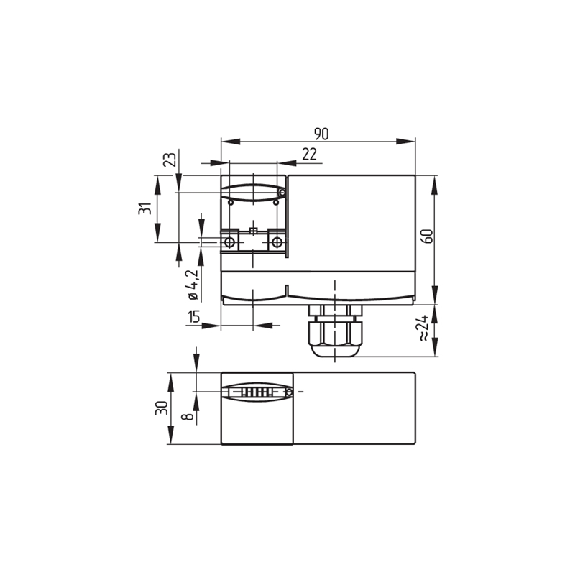 Int.de séc. à interver. INV 2O 30N ATEX-Lire la description