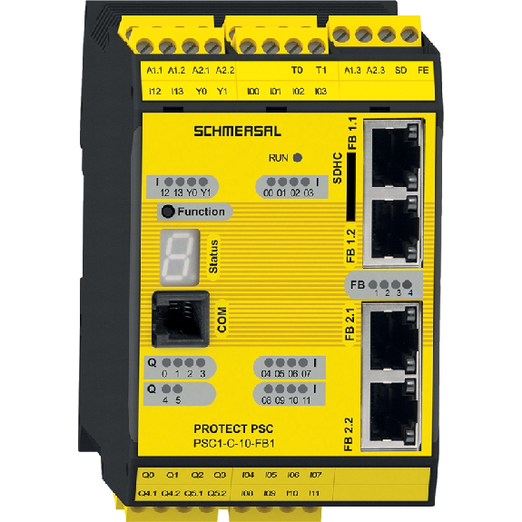 CONTROLEUR PROGRAMMABLE DE SECURITE PSC1 SERIE 10-Lire la description