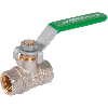 Vanne femelle - femelle - Filetage: 1''1/2 | Pn: 16 bar | A: 78 | E: 130 | D: 40 | F: 93