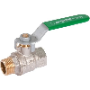 Vanne mâle - femelle  - Filetage: 1''1/2 | Pn: 16 bar | A: 78 | E: 130 | D: 39 | F: 102