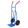 Carretilla de mano con plataforma fija
