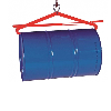 Abrazadera de barril horizontal con sistema de elevación semiautomático