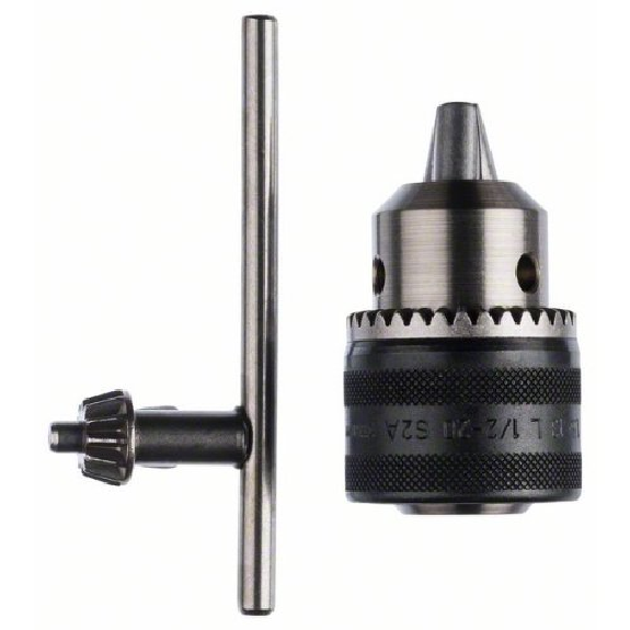 Zahnkranzbohrfutter bis 13 mm, 1,5 - 13 mm, 1/2" - 20, für Rechts-/Linkslauf-Beschreibung lesen