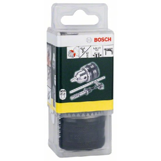 Adaptateur SDS-plus avec mandrin de perçage, 1,5 - 13 mm-Lire la description