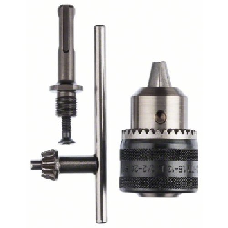 Adaptateur SDS-plus avec mandrin de perçage, 1,5 - 13 mm-Lire la description
