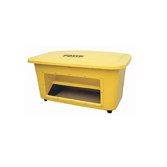 Caja de arena o sal de 1100L con apertura Caja de arena o sal de 1100L con apertura-Leer más