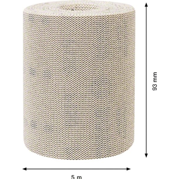 Bosch EXPERT M480 Schleifnetzrolle, 93 mm, 5 m, K 150. Fr Handschleifen-Beschreibung lesen