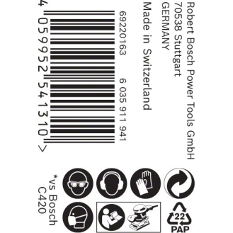 Bosch EXPERT M480 Schleifnetzrolle, 115 mm, 5 m, K 400. Fr Handschleifen-Beschreibung lesen