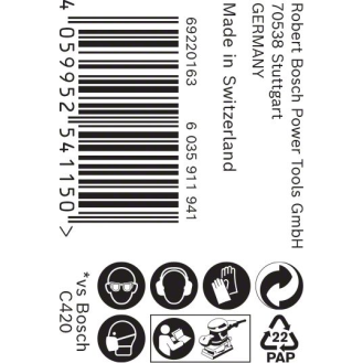 Bosch EXPERT M480 Schleifnetzrolle, 93 mm, 5 m, K 100. Fr Handschleifen-Beschreibung lesen