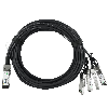 Edge Core ET7402-25DAC-2M kompatibles BlueLAN QSFP28 DAC SC282701L2M26