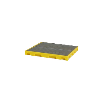 Plataforma de retención Rejilla de plástico/galvanizada 120L-Leer más