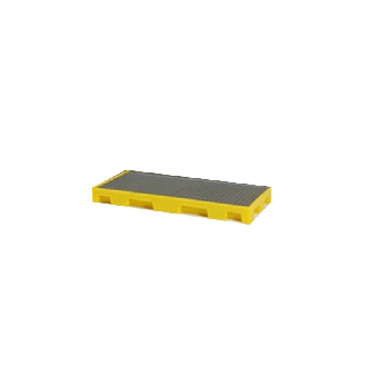 Plataforma de retención Rejilla de plástico/galvanizada 60L-Leer más