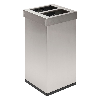 Recyclingbehälter 2 x 25 L Edelstahl Recyclingbehälter 2 x 25 L Edelstahl