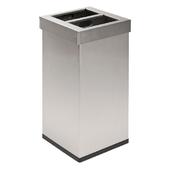 Recyclingbehälter 2 x 25 L Edelstahl Recyclingbehälter 2 x 25 L Edelstahl-Beschreibung lesen