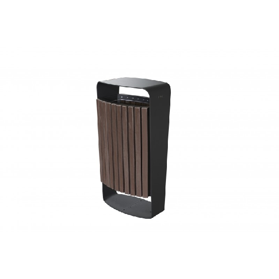 CORBEILLE MALAGA 75L PLASTIQUE RECYCLE - SUPPORT SAC CORBEILLE MALAGA 75L PLASTIQUE RECYCLE - SUPPORT SAC-Lire la description