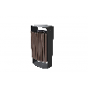 CORBEILLE MALAGA 75L PLASTIQUE RECYCLE - SUPPORT SAC CORBEILLE MALAGA 75L PLASTIQUE RECYCLE - SUPPORT SAC