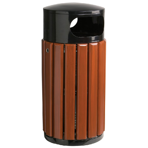 Papelera exterior Zeno 40 L-Leer más